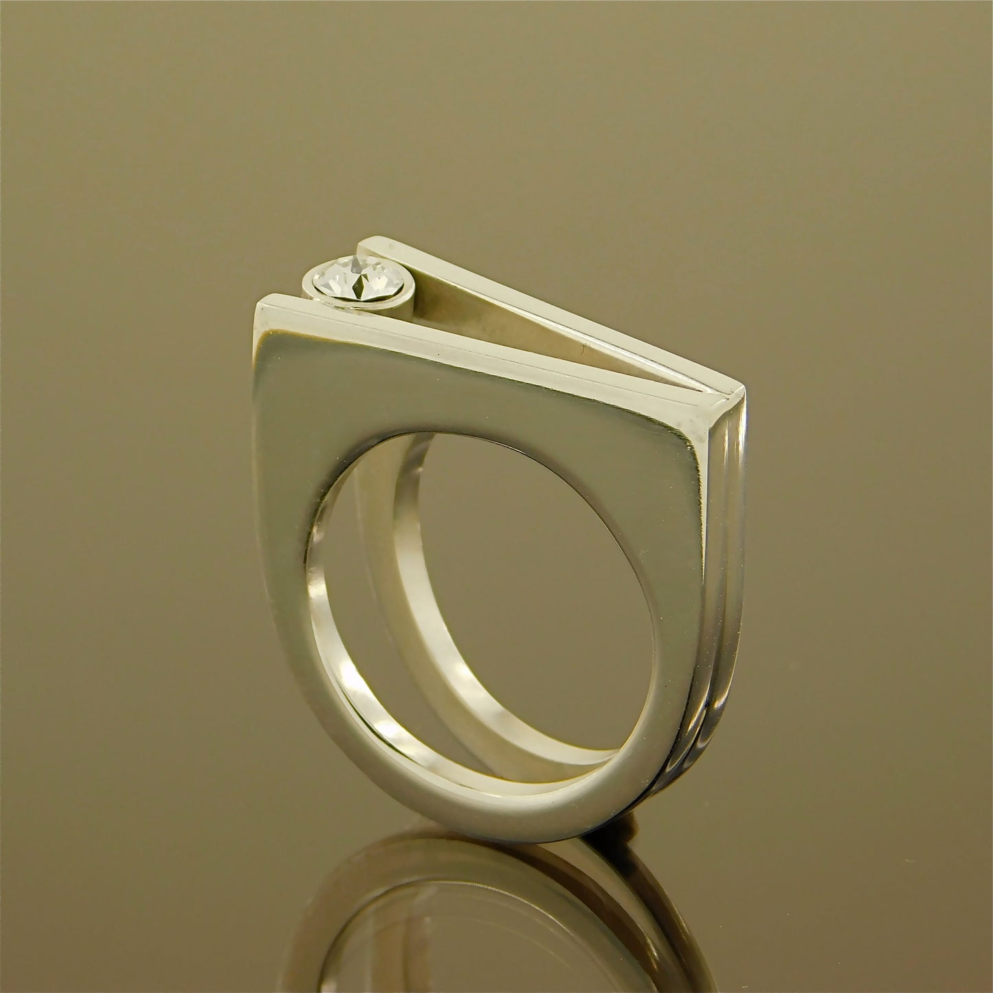 Solitaire Ring: Alternate Engagement Ring For Women, Moissanite Promise Ring