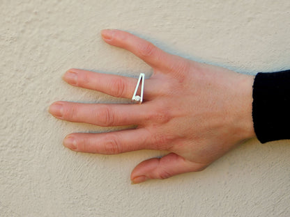 Solitaire Ring: Alternate Engagement Ring For Women, Moissanite Promise Ring