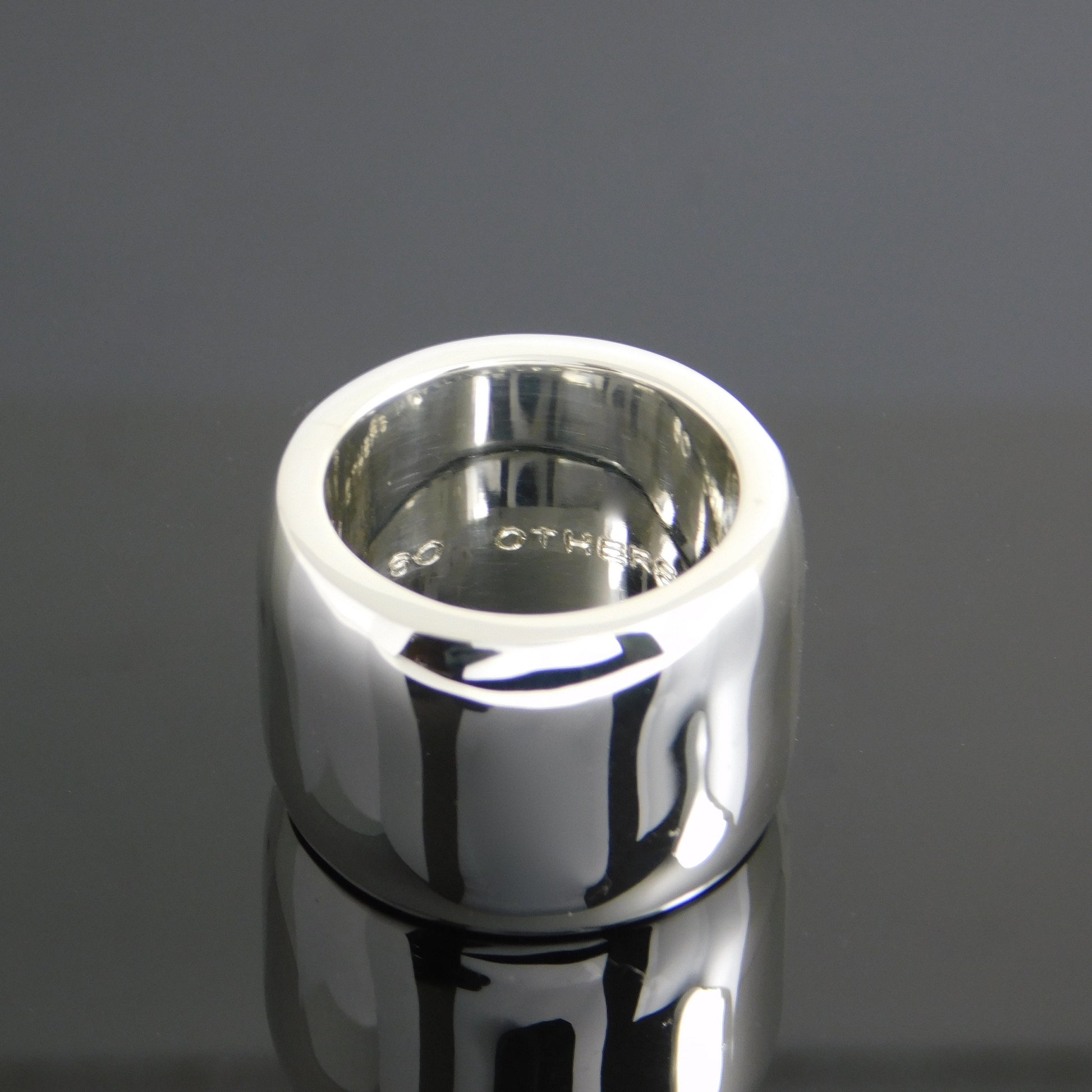 Heavy Band Ring: Chunky Silver Wedding Band, Statement Jewelry