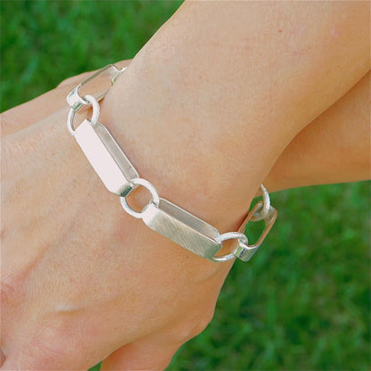 Large Link Bracelet, Chunky Link Wristlet