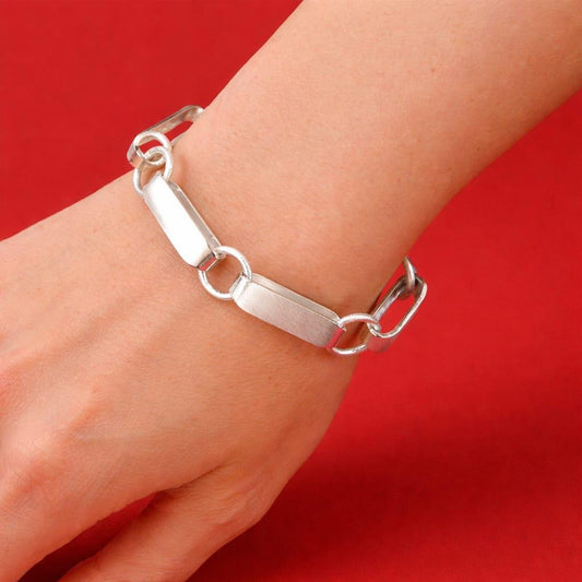Large Link Bracelet, Chunky Link Wristlet
