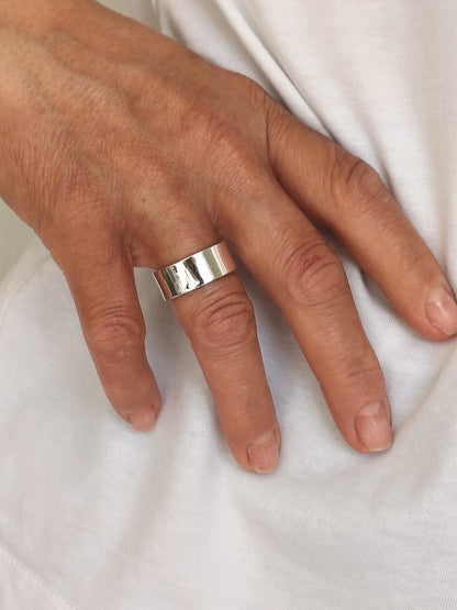 Wedding Bands Silver: Silver AG950 Band Rings in Multiple Width Options to choose