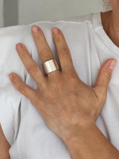 Wedding Bands Silver: Silver AG950 Band Rings in Multiple Width Options to choose