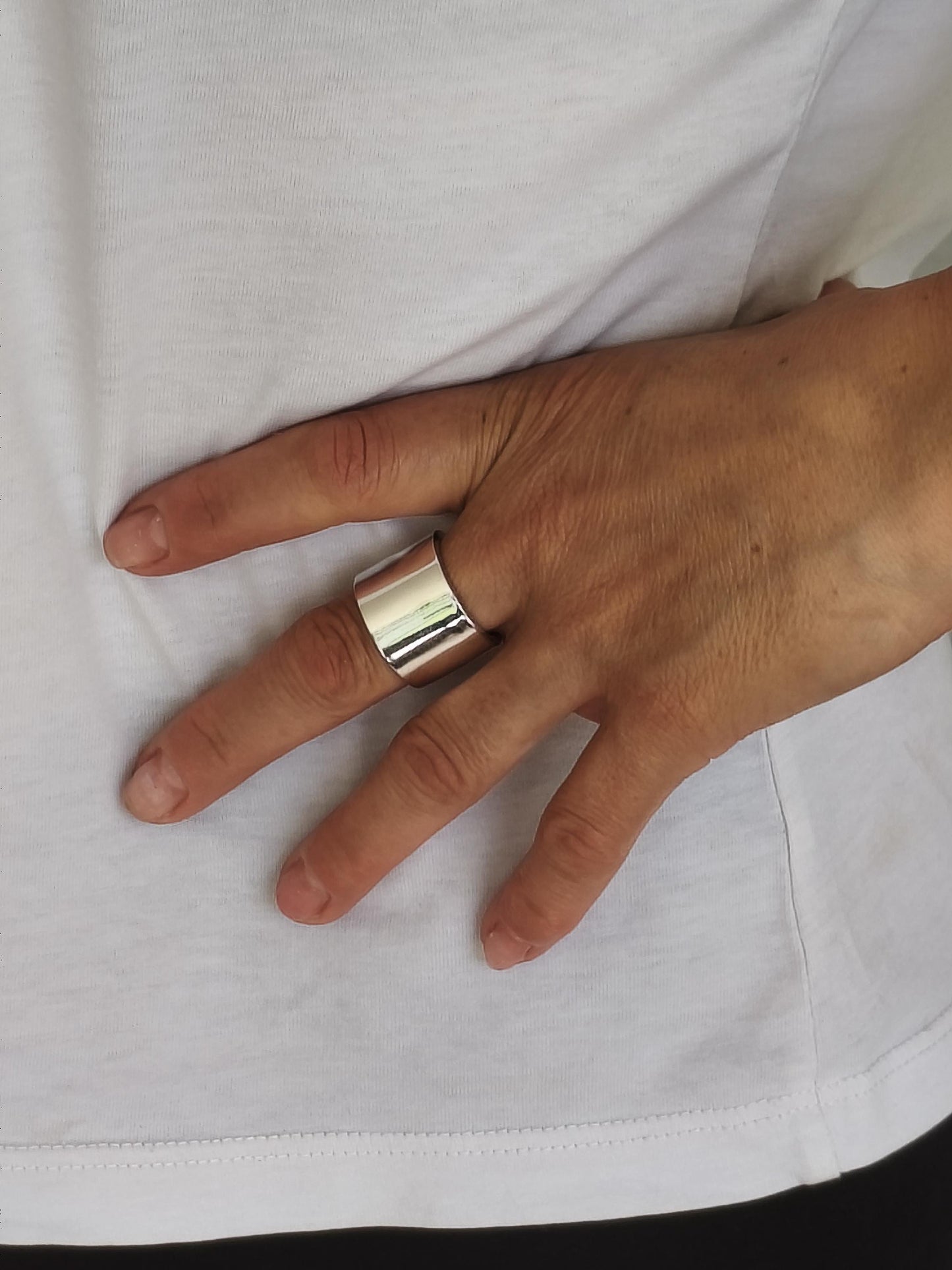 Wedding Bands Silver: Silver AG950 Band Rings in Multiple Width Options to choose