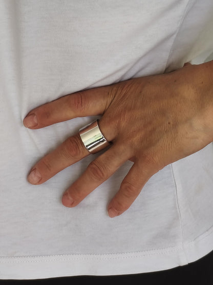 Wedding Bands Silver: Silver AG950 Band Rings in Multiple Width Options to choose