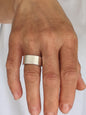 Wedding Bands Silver: Silver AG950 Band Rings in Multiple Width Options to choose