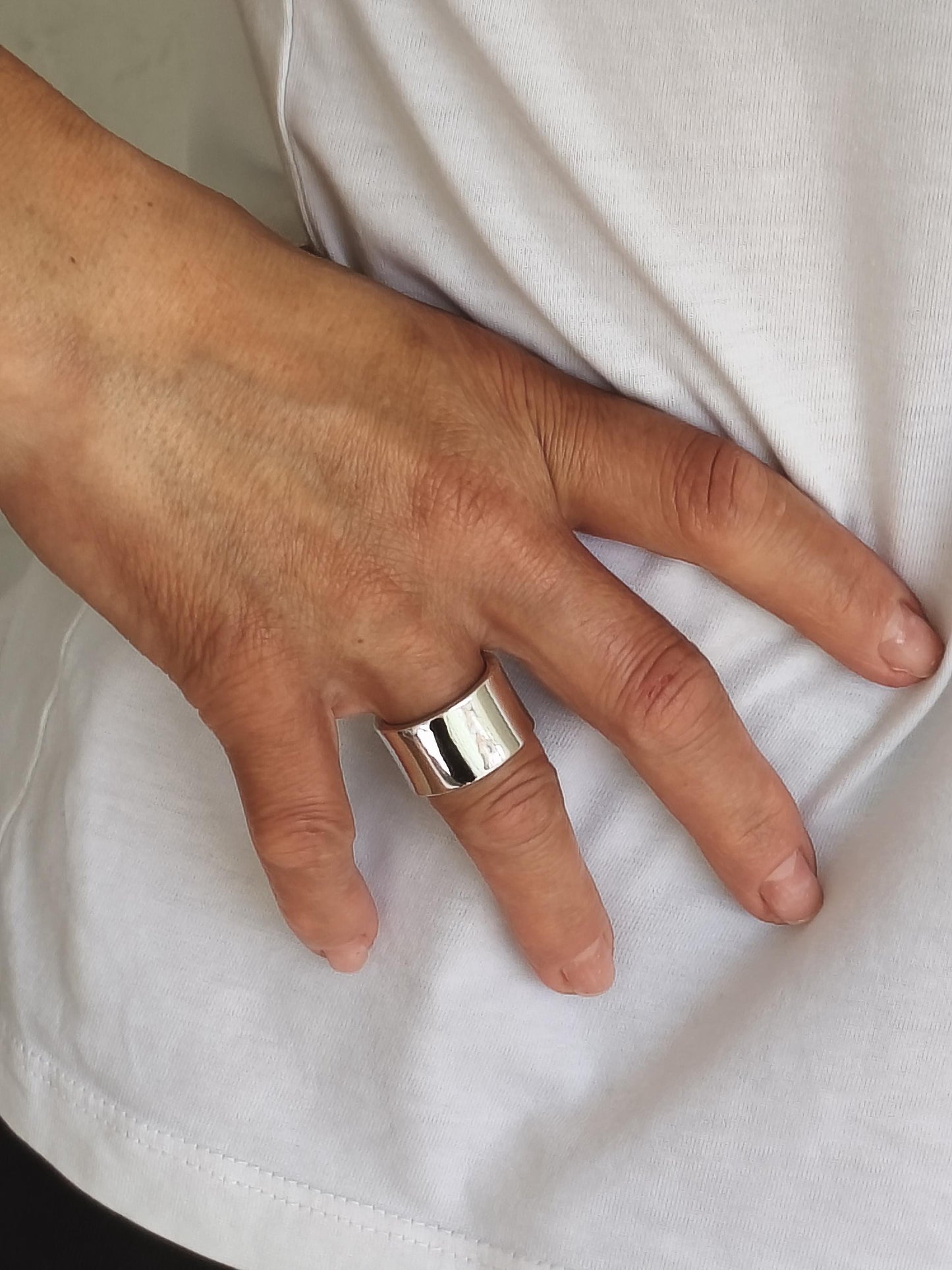 Wedding Bands Silver: Silver AG950 Band Rings in Multiple Width Options to choose