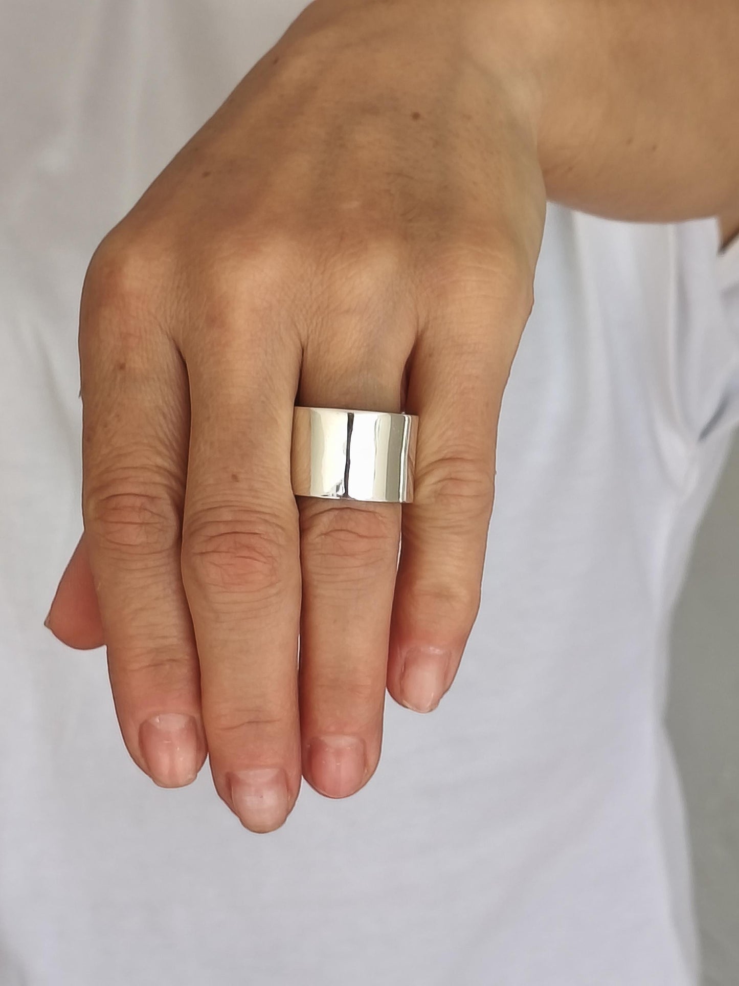 Wedding Bands Silver: Silver AG950 Band Rings in Multiple Width Options to choose