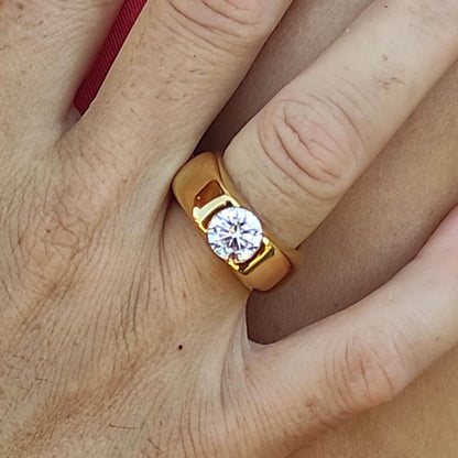 Big Gemstone Engagement Ring: Proposal Ring, 2Ct and 3Ct Moissanite